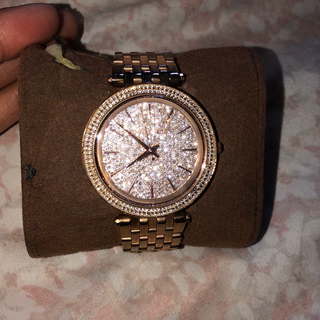 Mk Diamond Watch